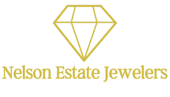 Nelson estate jewelers logo.